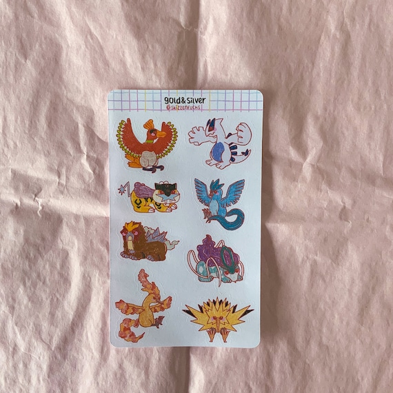 Pokemon HeartGold & SoulSilver: Ultimate Sticker Collection Images