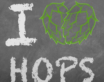 Ja serce chmiel piwo plakat cyfrowy umieścić w teczce z dokumentami