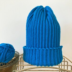 Gorro de merino supersuave - Gorro de invierno de crochet hecho a mano - Gorro de invierno de crochet hecho a mano