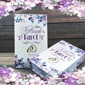 OFERTA ESPECIAL 2 BARALHOS: The Bride’s Tarot – Baralho de Tarô de 80 cartas – presente de casamento, aniversário, despedida de solteira, tarô para o amor, relacionamento