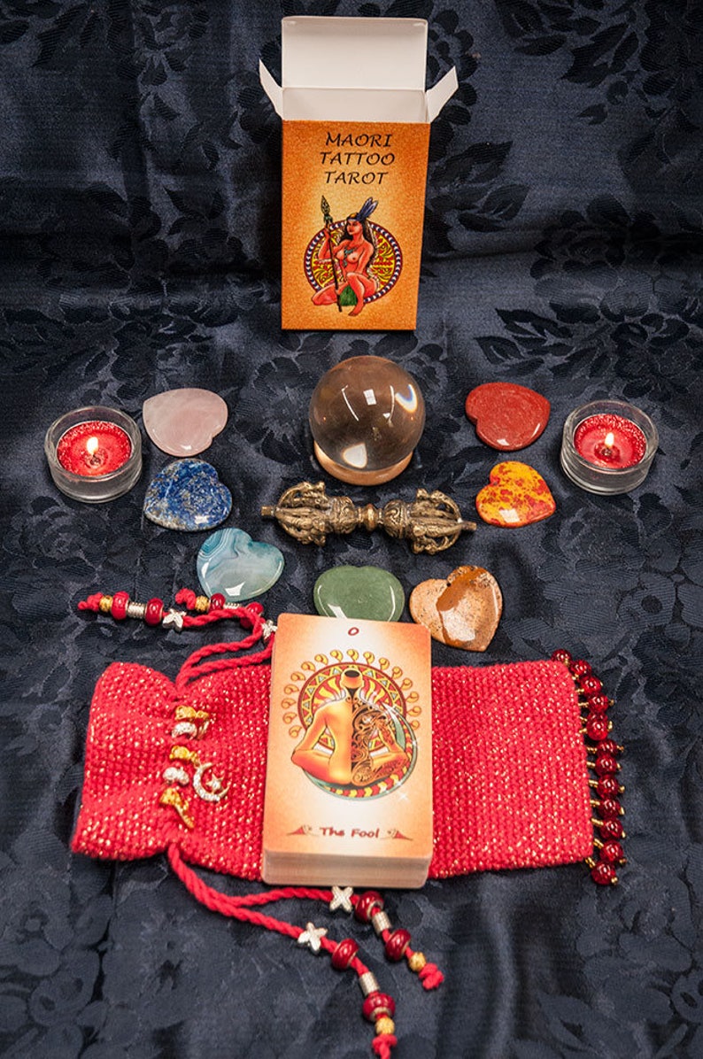 Maori Tattoo Tarot Deck by Roxana Paul with LWB Etsy