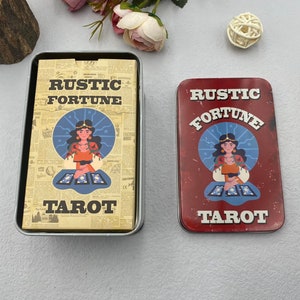 Rustikales Glücks-Tarot (nur Deck) in Zinn, Limitierte Auflage, nummeriert