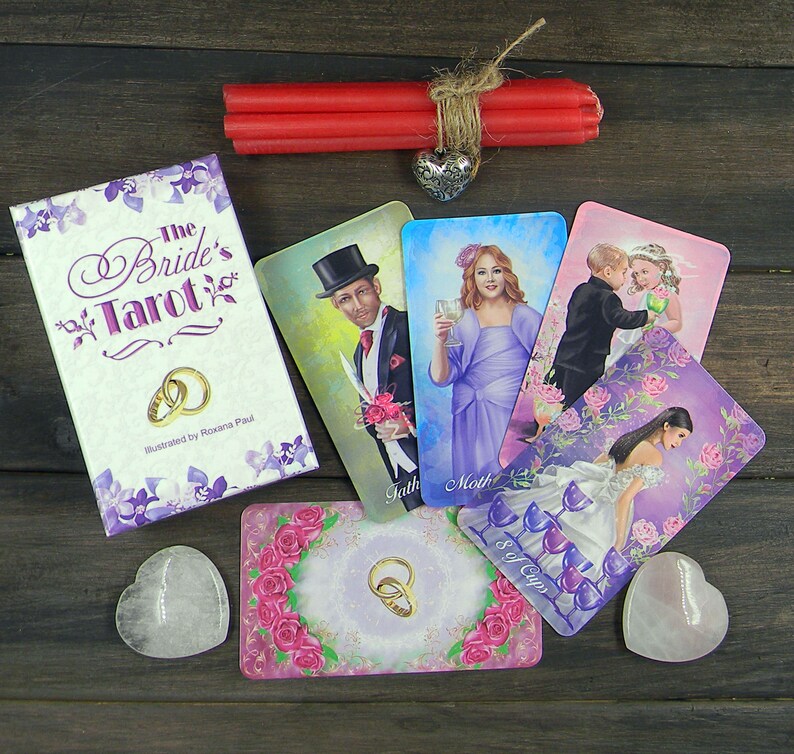 The Brides Tarot 78card Tarot Deck wedding anniversary Etsy
