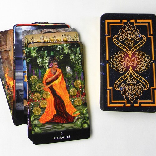 New Babylonian Tarot Beautiful Tarot Deck and Book in Sturdy - Etsy