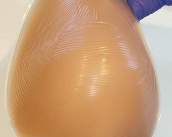 Oval Teardrop Mastectomy Silicone Prosthetic Breast Form - 13-15