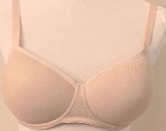 Nude Fully Stuffed Cups Seamless Mastectomy Bra