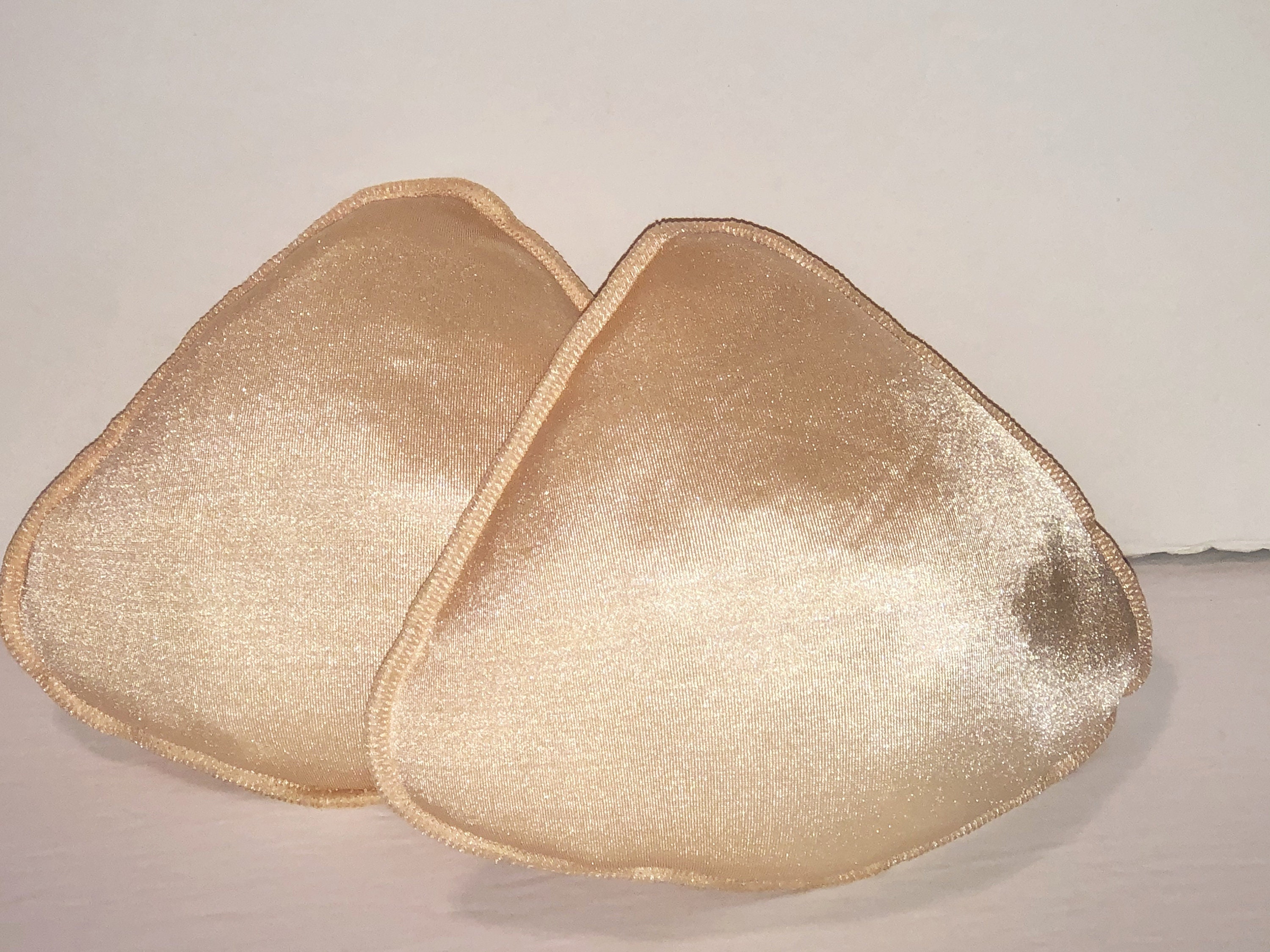 Nude Triangle Adjustable Prosthetic Mastectomy Breast Forms Pair 