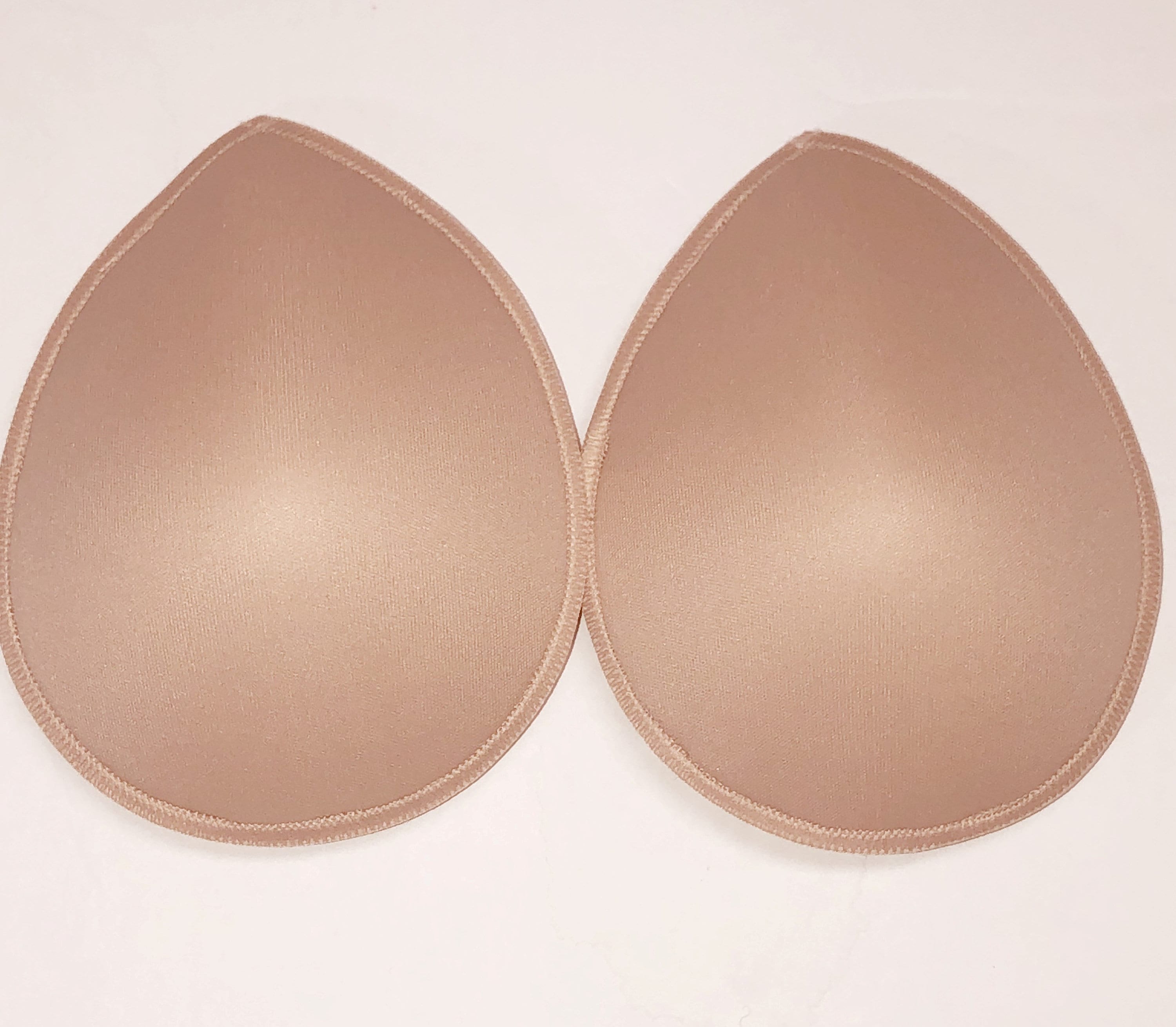 Weighted Oval Prosthetic Breast Forms Bra Inserts Etsy Nederland