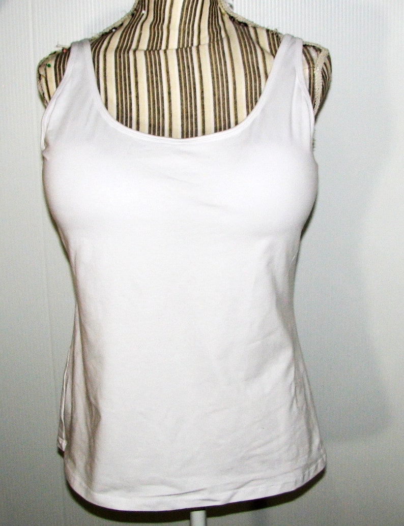 Fully Stuffed Padded Cups Cotton Mastectomy Camisole
