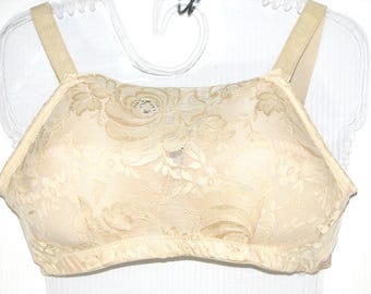 Camisole Lace Fully Padded Stuffed Cups  Mastectomy Bra