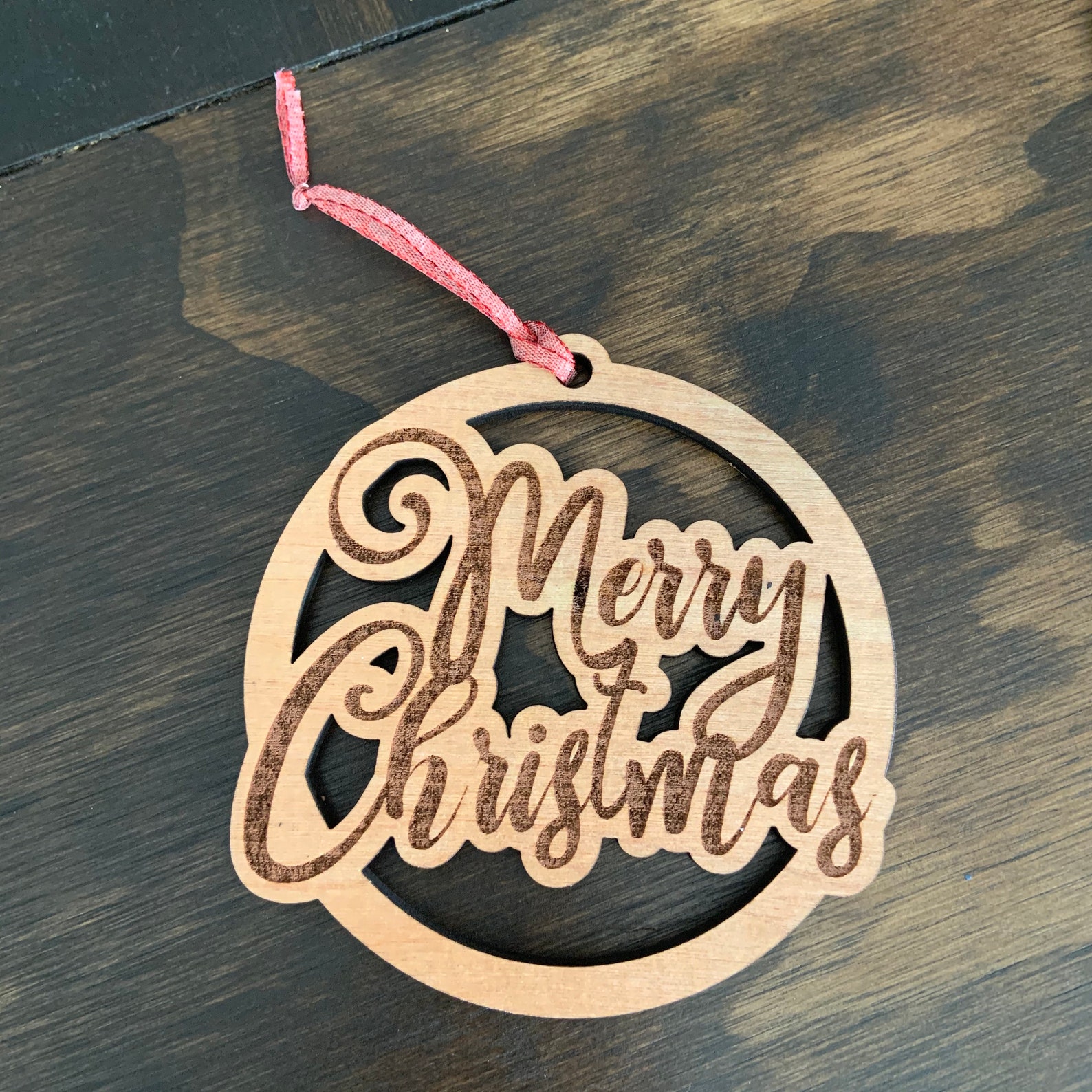 Merry Christmas Ornament 