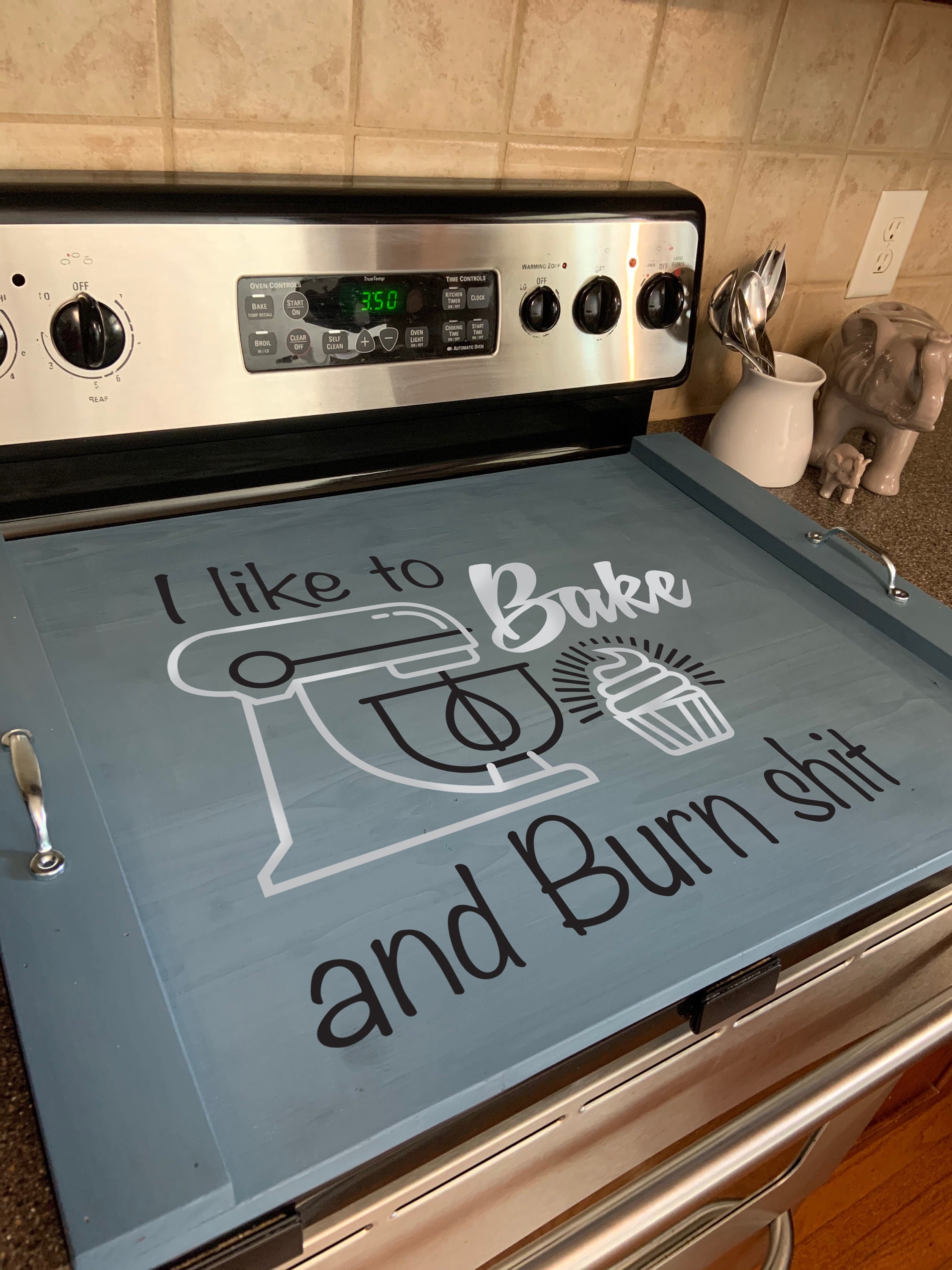 Stove Top Cover Boxed Stove Cover Flat Stove Top Cover Etsy
