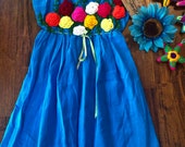 Size 6 Mexican Girls Fiesta Dresses - Coco Theme Fiesta 6 Dresses