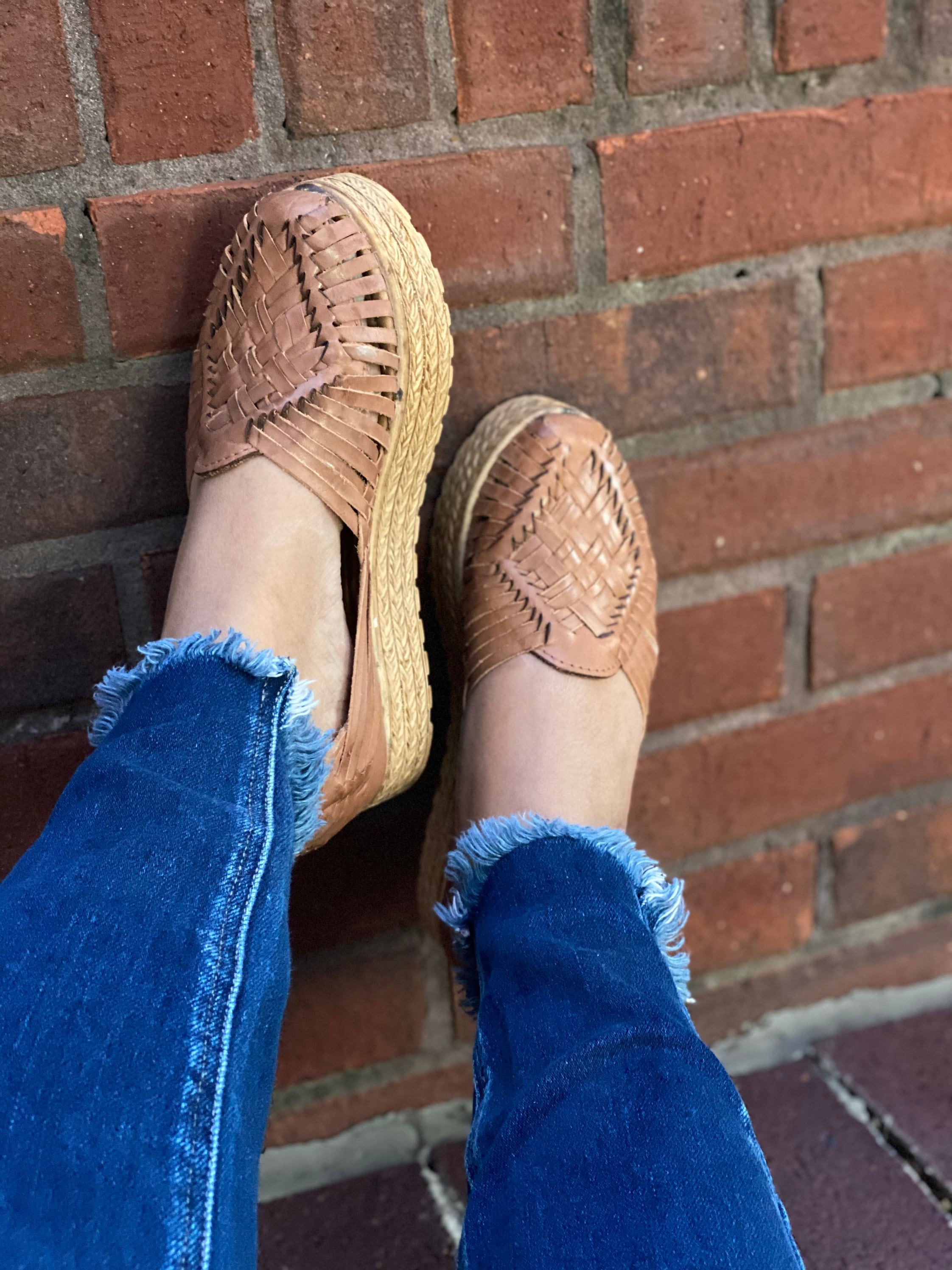 Huarache Tan Premium Bovine Leather 5 10 US in Stock Ready to Ship Huaraches Artesanales Estilo Mexico Finale Sale Clearance Etsy Canada