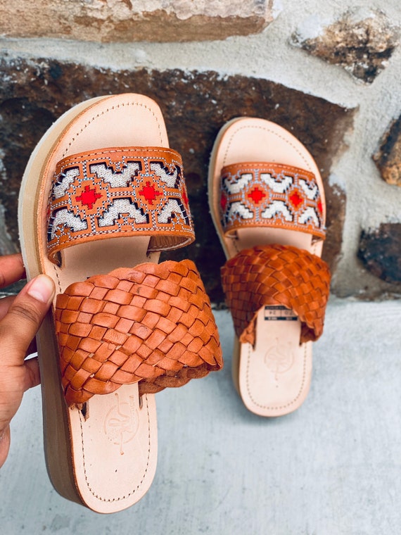 Huarache Sandal All Sizes Boho Hippie Vintage Mexican