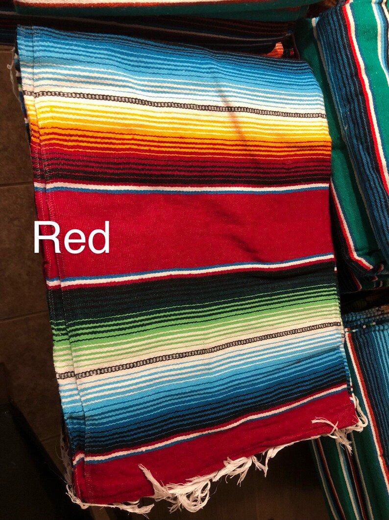 Mexican Sarape Mexican Sarape Fabric Cinco De Mayo Sarape Etsy