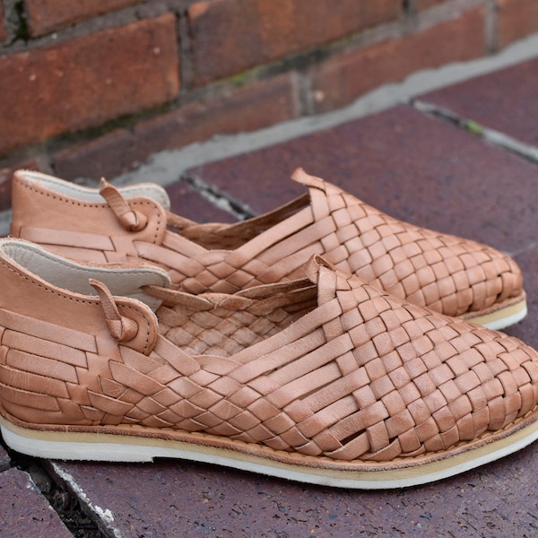 Blanquita Huarache Sandal All Sizes Boho- Hippie Mexican Style- Modern Huarache leather