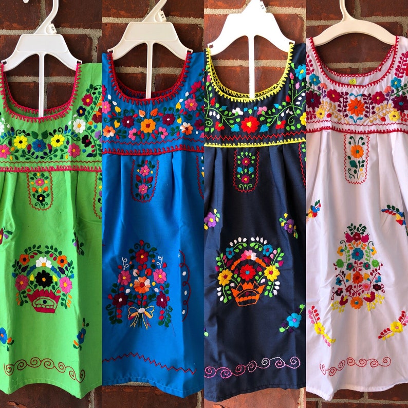 2T Mexican Dressbirthday Dress Fiesta Birthday Dress | Etsy