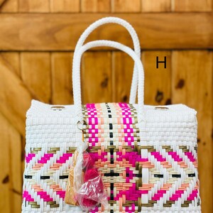 Grandes sacolas mexicanas artesanais, sacolas de mercado, cestas mexicanas, sacolas plásticas mexicanas, bolsa de praia, bolsas boho recicladas, bolsa colorida exclusiva