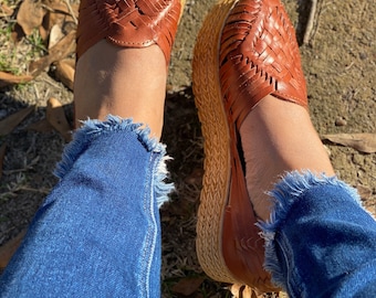 Huarache Shedron premium bovine leather 5-10 US in stock ready to ship Huaraches artesanales estilo mexico
