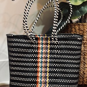 Oaxaca Mexican Tote Handwoven Market Bags Mexican Basket - Etsy