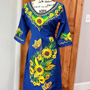 Mexican Fiesta Dress Festival Mariachi off Shoulder Tier Ruffle Dress by lulus Floral Maxi Dress Orange Lillies Desert Floral Sz XS Etsy