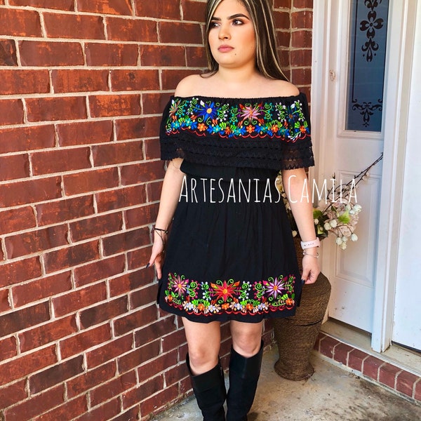 Mexican Unique Dress , Off Shoulders Mexican Dress, Fiesta Dress , Different sizes plus size
