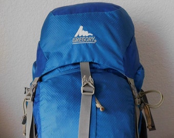 Gregory Z40 Size M Crossflo Blue Gray Hiking Bakpack made in Japan Gregory Hiking Camping Backpack sturdy Gregory Z40 Hiking Backpack Etsy
