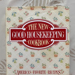 1986 the new good housekeeping cookbook/825 page hardcover good housekeeping cookbook