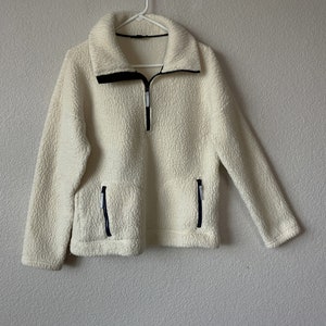 J crew polartec half zip online