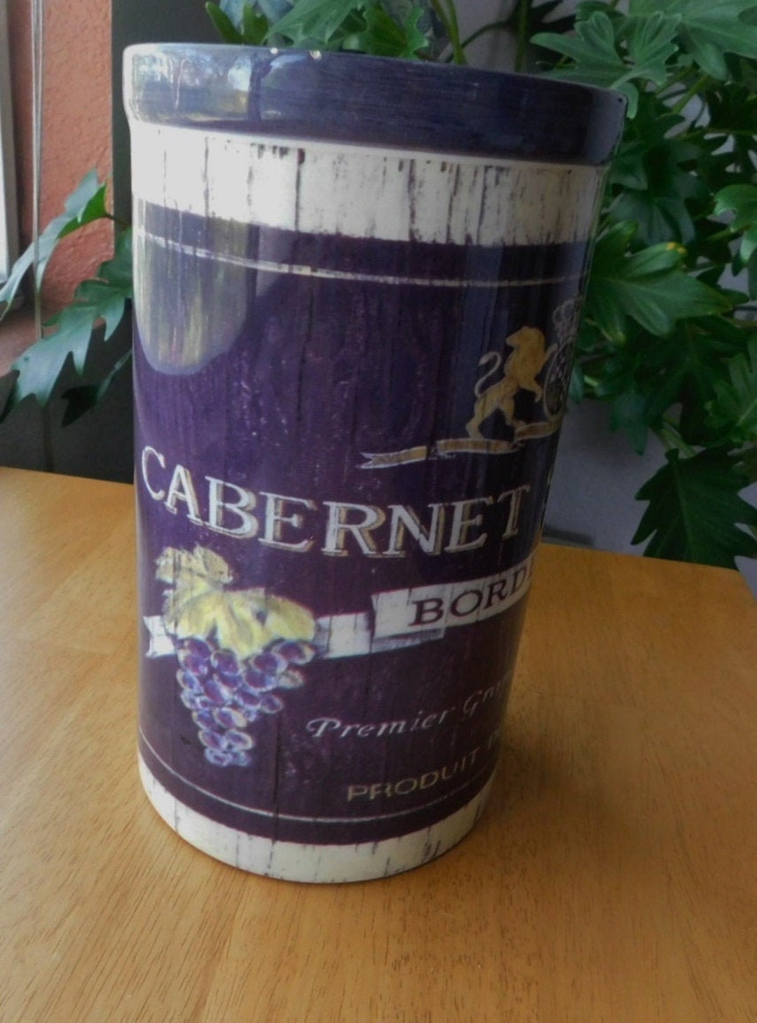 BORDEAUX Ceramic Wine Cooler/ Beautiful Unique Ceramic Wine Cooler