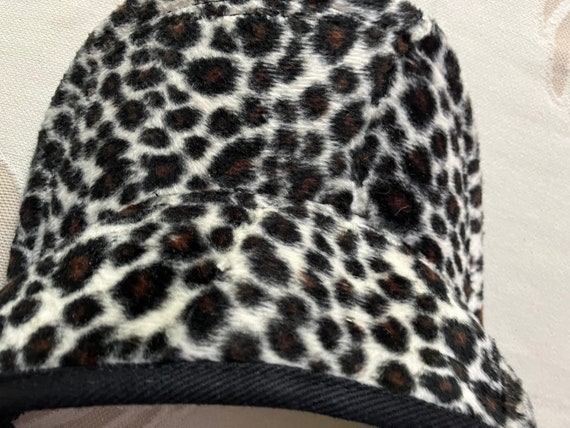 Tilt one size leopard pattern summer visor/origin… - image 7