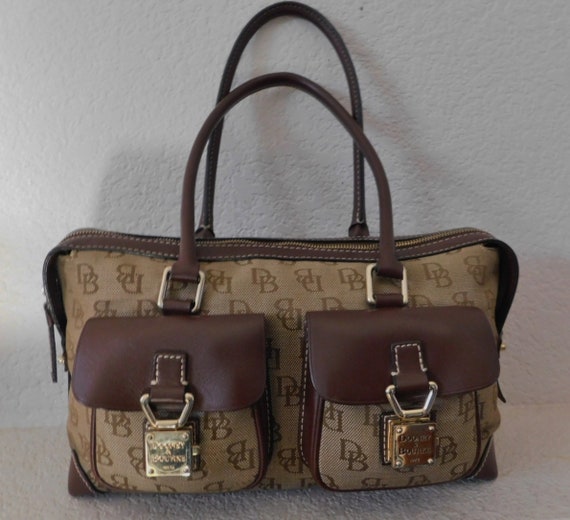 Dooney & Bourke, Bags, Vintage Monogram Logo Dooney Bourke Handbag