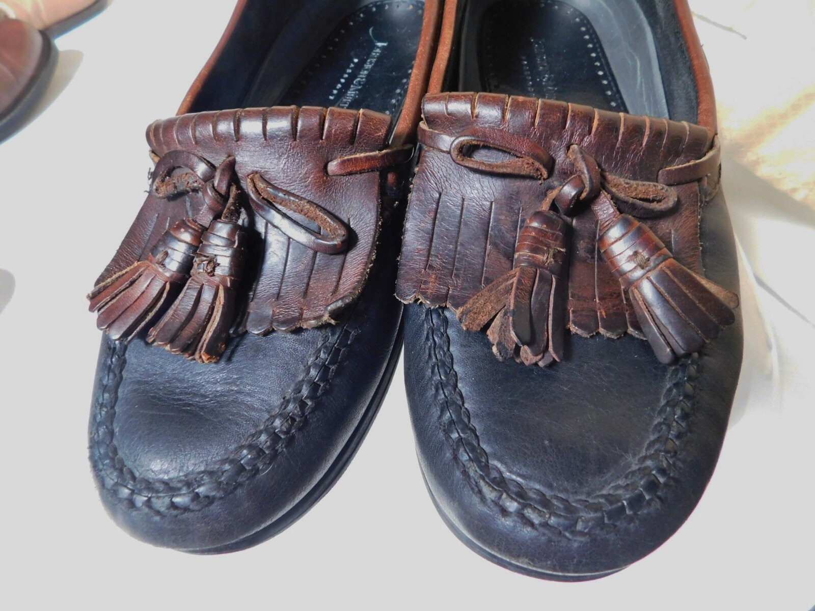Johnston & Murphy Passport kiltie tassel loafer two-tone Man Size 8 1/2 Johnston & Murphy Passport Men main image 3