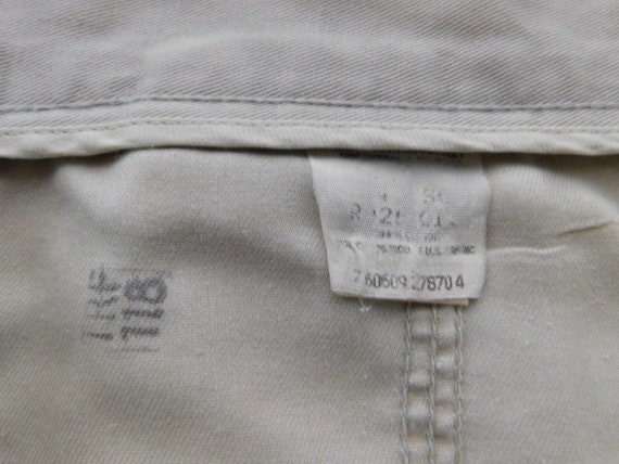 Timber Creek size 34 men's beige cotton pants/Fro… - image 6