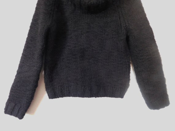 Women's size L black turtleneck sweater/Mossimo s… - image 3