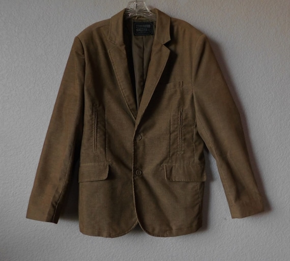 21 men size L/G men's corduroy sports jacket/2 fr… - image 1