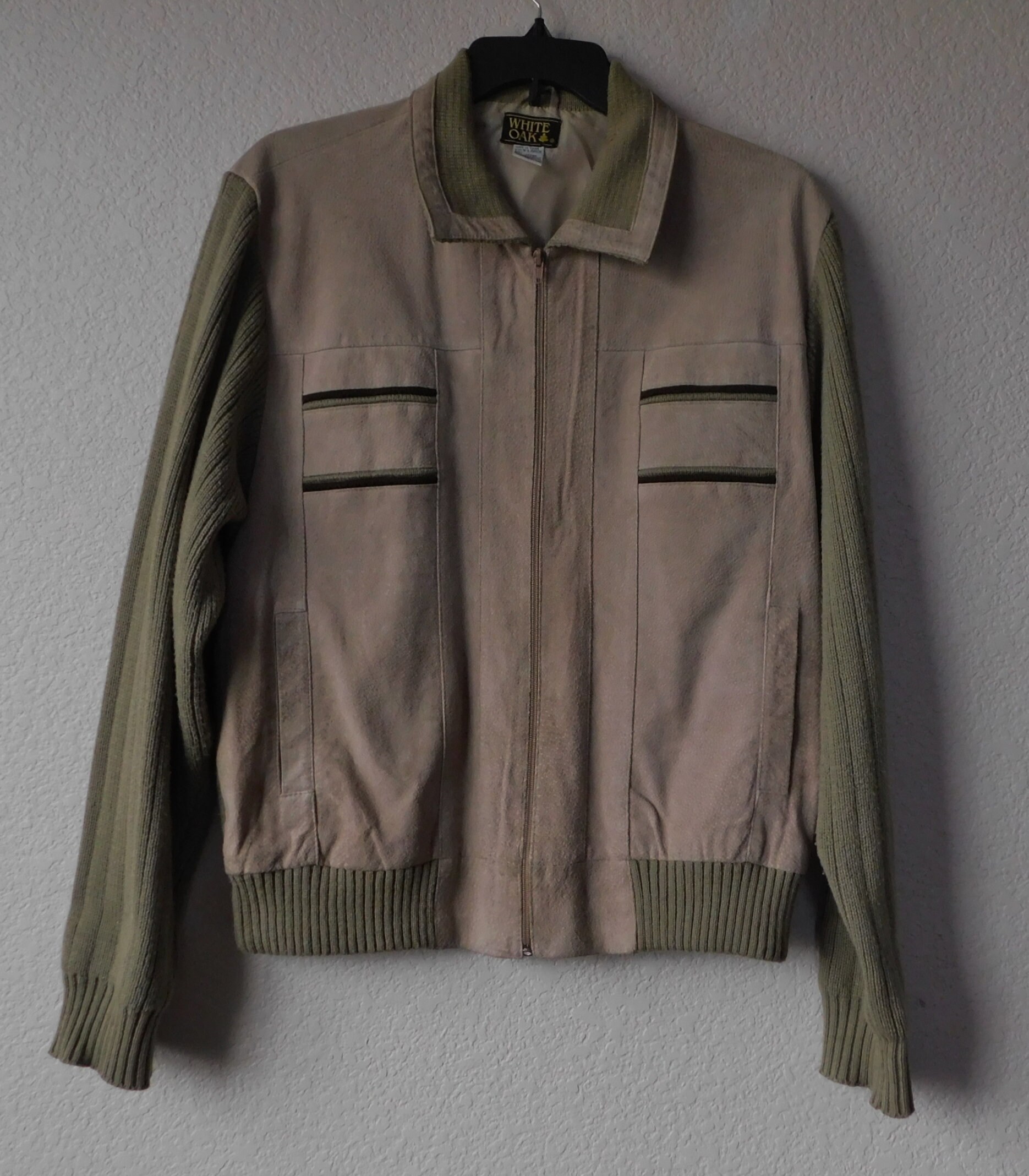 oak leather jacket