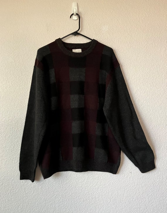 Natural issue size XL color  block men's pullover… - image 1