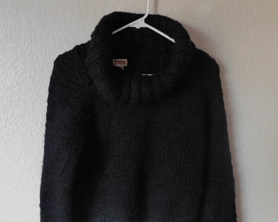 Women's size L black turtleneck sweater/Mossimo s… - image 2