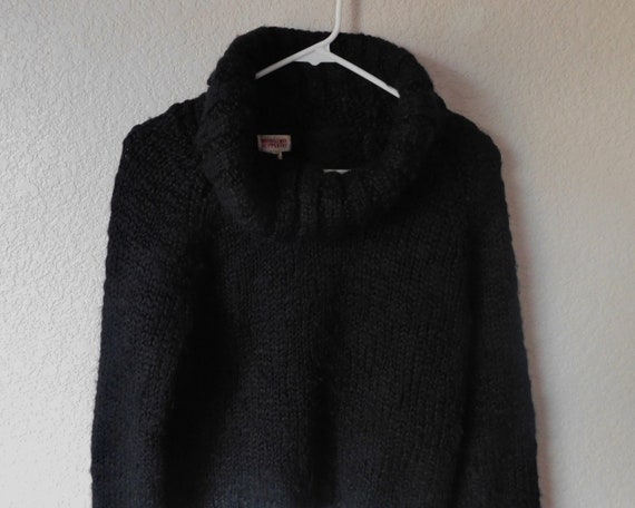 Women's size L black turtleneck sweater/Mossimo s… - image 2