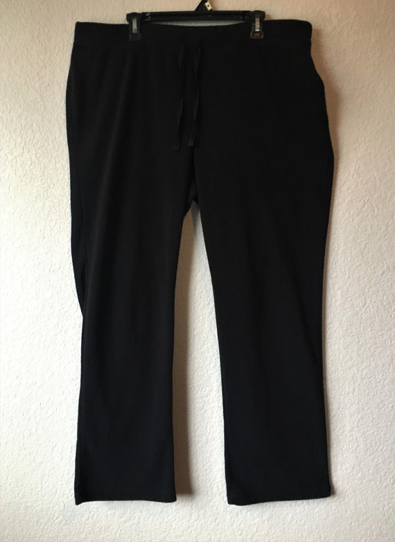 Old Navy size XL women's black pants/waistband ela