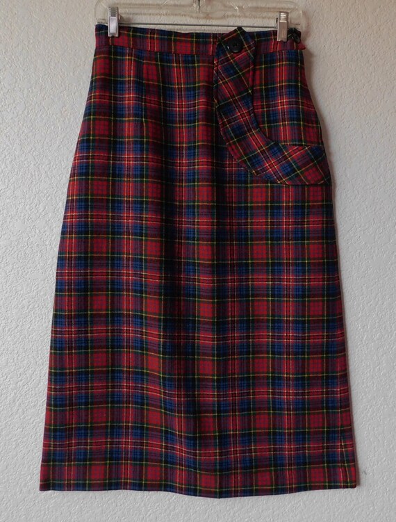 Vintage Miss Preview 1950 women's wool skirt/ wome