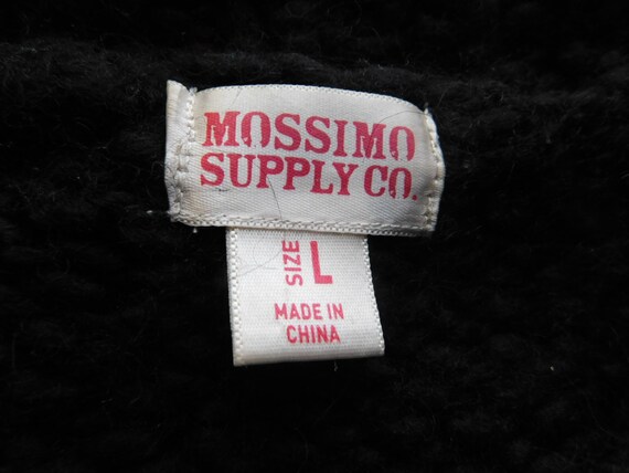 Women's size L black turtleneck sweater/Mossimo s… - image 6