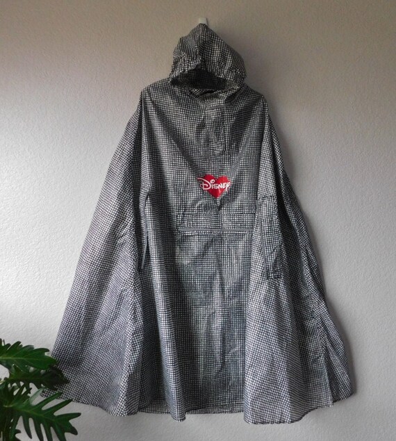 IKEA FIT ALL  Disney rain poncho/cute black white 