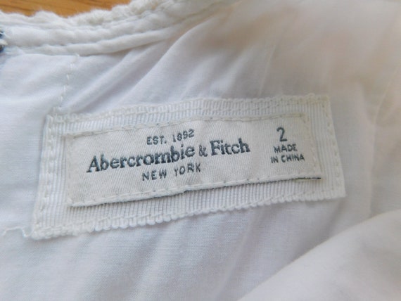 Abercrombie & fitch  size 2 New York women's whit… - image 10