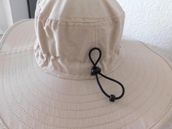 Sir Edmund Hillary Club safari hat/beige polyeste… - image 3