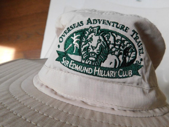 Sir Edmund Hillary Club safari hat/beige polyeste… - image 9