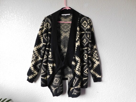 Collective Concepts size M open front drape sweat… - image 1