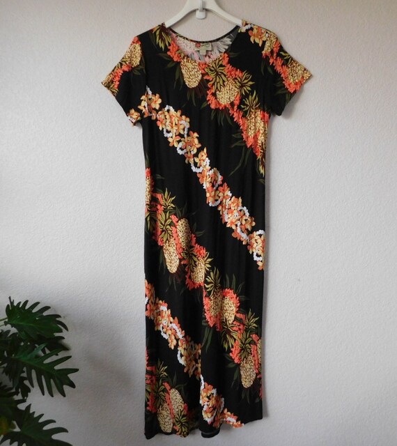 Hilo Hattie Hawaiian original women's long dress/s